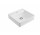 Umywalka nablatowa Excellent Rima 2.0, 40x40cm, kwadratowa, bez przelewu, otwór na baterię, biała