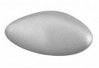 Zagłówek Besco Uni, 31,5x14,5cm, srebrny