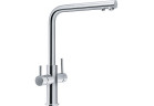 Bateria kuchenna Franke Neptune Clear Water, obracana wylewka, wysokość 334mm, filtrowanie wody, chrom