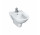 Bidet podwieszany Laufen Pro, 56x36cm, z podcięciem na wężyki doprowadzające wodę, biały
