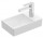 Umywalka meblowa mała Villeroy&Boch, 36x22cm, lewa, CeramicPlus, Weiss Alpin