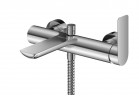 Bateria wannowa Kohlman Proxima, natynkowa, 2 wyjścia wody, chrom