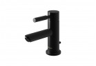 Bateria umywalkowa Kohlman Roxin Black, stojąca, wysokość 150mm, korek automatyczny, czarny