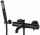Bateria wannowa Rea Lungo Black, czarny mat