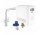 Zestaw Grohe Blue Professional, jednostka chłodząca z baterią w kształcie L, do wody gazowanej, obracana wylewka, chrom 