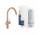Zestaw startowy Grohe Blue Home, jednostka chłodząca z baterią w kształcie C, do wody gazowanej, obracana wylewka, brushed warm sunset