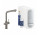 Zestaw startowy Grohe Blue Home, jednostka chłodząca z baterią w kształcie L, do wody gazowanej, obracana wylewka, brushed hard graphite