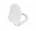 Deska WC Vitra S50 Slim, wolnoopadająca, 45,7x36,4cm, biała