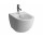 Bidet podwieszany Vitra Sento, 54x36,5cm, z przelewem, otwór na baterię, biały