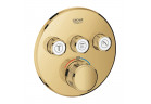 Bateria podtynkowa Grohe Grohtherm SmartControl, termostatyczna, 3-odbiorniki wody, cool sunrise