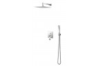 Zestaw natryskowy Vedo Sette, podtynkowy, 2 wyjścia wody, deszczownica kwadratowa 300mm, chrom