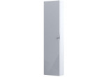 Szafka wysoka boczna Oristo Siena, 35cm, jedne drzwi, biały połysk