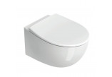 Miska wisząca WC Catalano Italy, 52x37cm, Newflush, bezrantowa, biały połysk