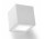 Kinkiet ceramiczny Sollux Lighting Leo, 15cm, E27 1x60W, biały