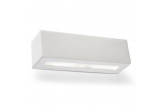 Kinkiet ceramiczny Sollux Lighting Vega, 32cm, E27 1x60W, biały
