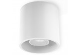 Plafon Sollux Lighting Orbis 1, 10cm, okrągły, GU10 1x40W, biały