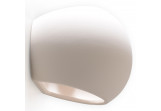 Kinkiet ceramiczny Sollux Lighting Globe, 14,5cm, E27 1x60W, biały