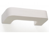 Kinkiet ceramiczny Sollux Lighting Magnet, 35,5cm, E27 1x60W, biały