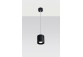 Kinkiet Sollux Ligthing Orbis 1, 10cm, okrągły, G9 1x40W, czarny