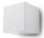 Kinkiet Sollux Lighting Quad 1, 10cm, kwadratowy, G9 1x40W, biały