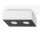 Plafon Sollux Lighting Mono 2, 24x14cm, prostokątny GU10 2x40W, biały