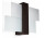 Kinkiet Sollux Lighting Feniks 1, 30cm, E27 1x60W, drewno wenge