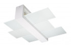 Plafon Sollux Lighting Feniks 2, 43cm, E27 2x60W, biały