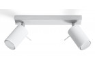 Plafon podwójny Sollux Lighting Ring 2, 30cm, GU10 2x40W, biały
