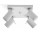 Plafon poczwórny Sollux Lighting Ring 4, 25cm, GU10 4x40W, biały