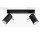 Plafon podwójny Sollux Lighting Ring 2, 30cm, GU10 2x40W, czarny