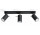 Plafon potrójny Sollux Lighting Ring 3, 45cm, GU10 3x40W, czarny