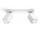 Plafon podwójny Sollux Lighting Merida 2, 30cm, GU10 2x40W, biały