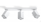 Plafon potrójny Sollux Lighting Merida 3, 45cm, GU10 3x40W, biały