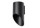 Kinkiet Sollux Lighting Penne 20, okrągły, 20cm, GU10 1x40W, czarny