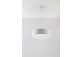 Lampa wisząca Sollux Ligthing Arena 35, okrągła, 35cm, E27 2x60W, szara