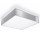 Plafon Sollux Lighting Horus 45, kwadratowy, 45cm, E27 3x60W, szary