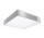 Plafon Sollux Lighting Horus 25, kwadratowy, 25cm, E27 1x60W, szary