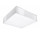 Plafon Sollux Lighting Horus 25, kwadratowy, 25cm, E27 1x60W, biały