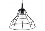 Lampa wisząca Sollux Lighting Anata, 25cm, E27 1x60W, czarna