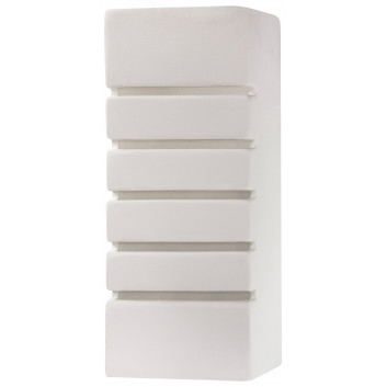Kinkiet ceramiczny Sollux Ligthing Oskar, 33cm, E27 1x60W, biały