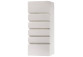 Kinkiet ceramiczny Sollux Ligthing Oskar, 33cm, E27 1x60W, biały