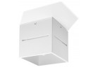 Plafon Sollux Lighting Loreto, 10cm, kwadratowy, G9 1x40W, biały