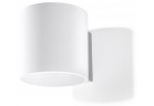 Plafon Sollux Lighting Vici, 10cm, okrągły, G9 1x40W, biały