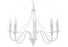 Żyrandol Sollux Lighting Minerwa 5, 60cm, E14 5x40W, biały