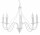 Żyrandol Sollux Lighting Minerwa 5, 60cm, E14 5x40W, biały