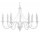 Żyrandol Sollux Lighting Minerwa 7, 60cm, E14 7x40W, biały