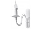Kinkiet Sollux Lighting Minerwa, 25cm, E14 1x40W, biały