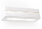 Kinkiet ceramiczny Sollux Ligthing Leo Line, 15cm, E27 1x60W, biały