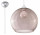 Lampa wisząca Sollux Lighting Ball, 30cm, E27 1x60W, grafit