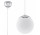 Lampa wisząca Sollux Lighting Ugo 20, 20cm, E27 1x60W, biały